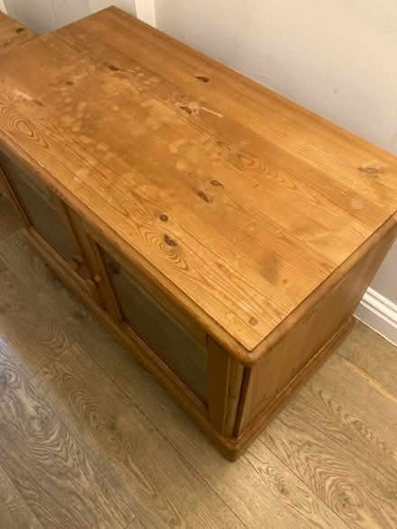 Photo of free Pine Tv unit (Fareham PO16) #2