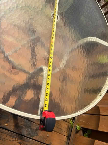 Photo of free Round Patio Table (Plymouth, MI) #3