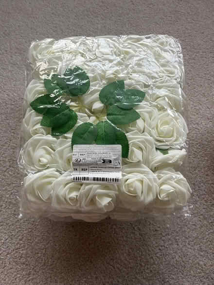 Photo of free Flowers - foam roses (Harold Wood RM3) #1