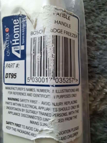 Photo of free Fridge replacement handle (Saltdean BN2) #2