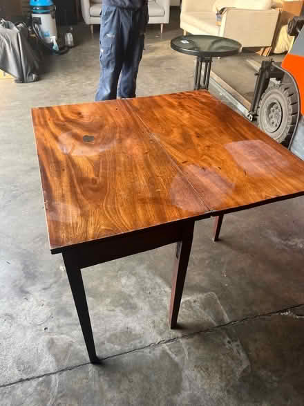 Photo of free Edwardian tea table. (Bootle L20) #2