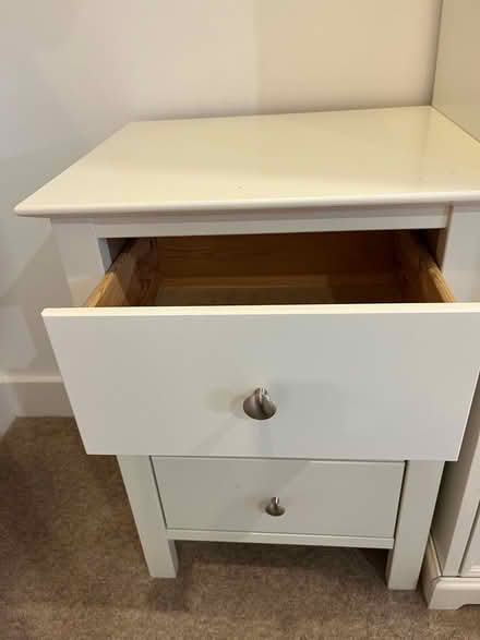 Photo of free 2 chest drawers cupboards white 65x47x40cm (islington N1) #4