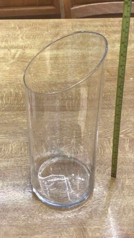 Photo of free Tall glass vase (New Malden, KT3) #1