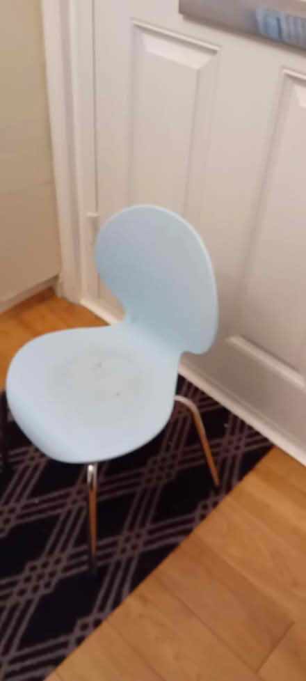 Photo of free Small light blue Childs Chair (Baldock, SG7) #2