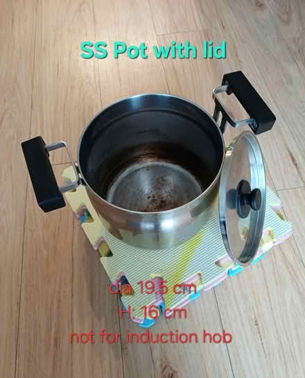 Photo of free Stainless Steel Pot with lid (Beaufort Park, NW9) #1