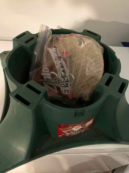 Photo of free Ho Ho Ho merry Chrimble tree base (Golden Triangle) #1