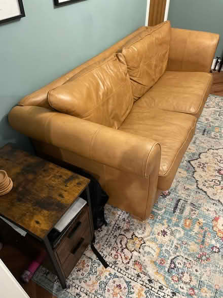 Photo of free Leather sofa (BN20) #3