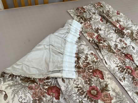 Photo of free Curtains lined, small window (Steyning BN44) #2