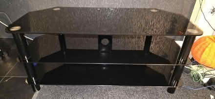 Photo of free Glass TV unit (Hedge End SO30) #1