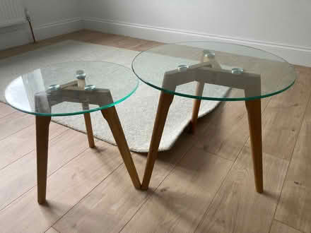 Photo of free Small glass coffee tables (Eltham SE9) #1