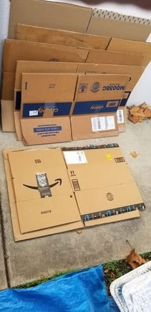 Photo of free Boxes and packing paper (Lawrence & 101) #3