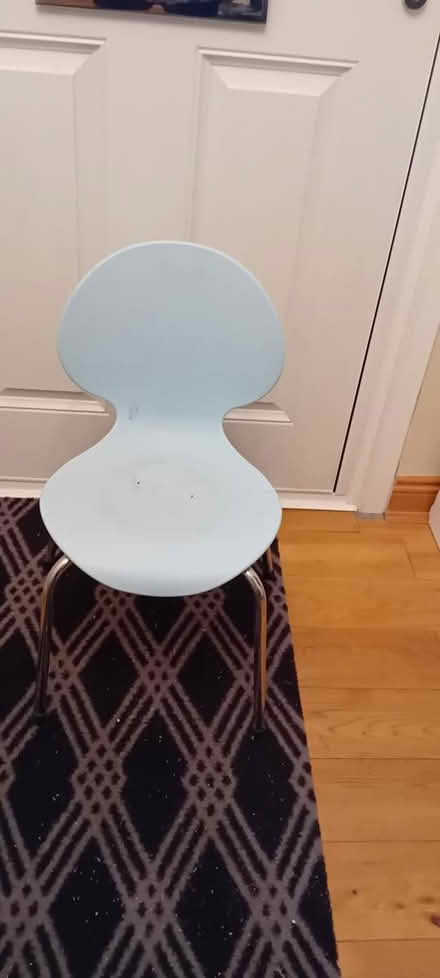 Photo of free Small light blue Childs Chair (Baldock, SG7) #1
