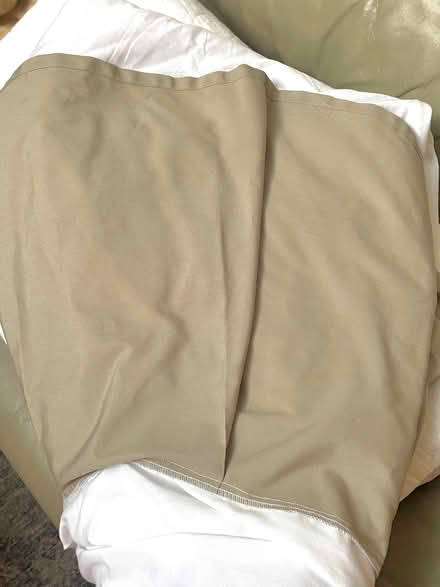 Photo of free King Size Pleated Taupe Dust Ruffle (Laytonsville) #2