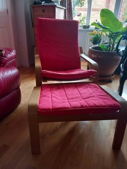 Photo of free IKEA poang chair + footstool (Northcourt OX14) #1
