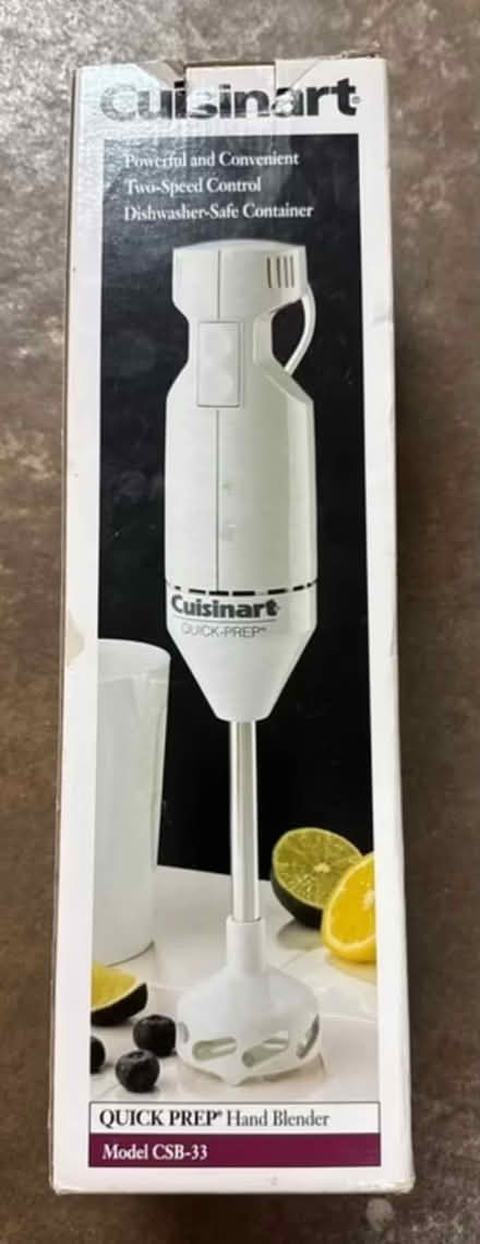 Photo of free Cuisinart immersion blender (West portal / Parkside) #1