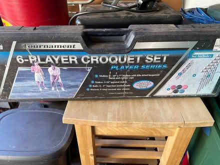 Photo of free Croquet Set (Woburn High School Area) #1