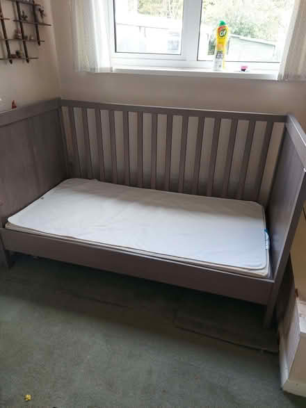 Photo of free Ikea Sundvik Cotbed + mattress (Kidsgrove ST7) #1