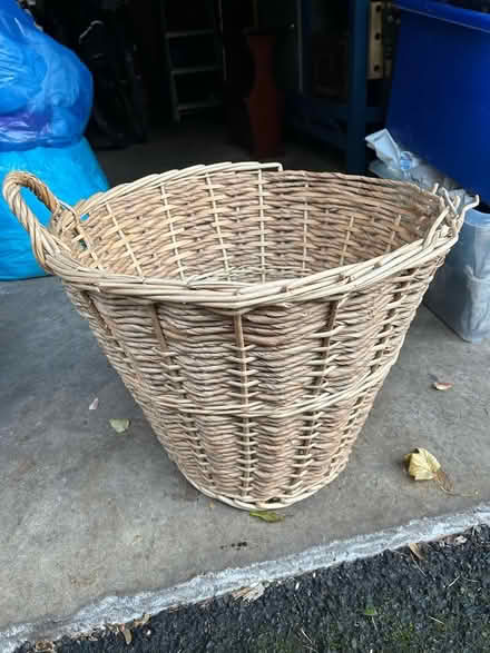 Photo of free Wicker basket (Appleby-in-Westmorland CA16) #1