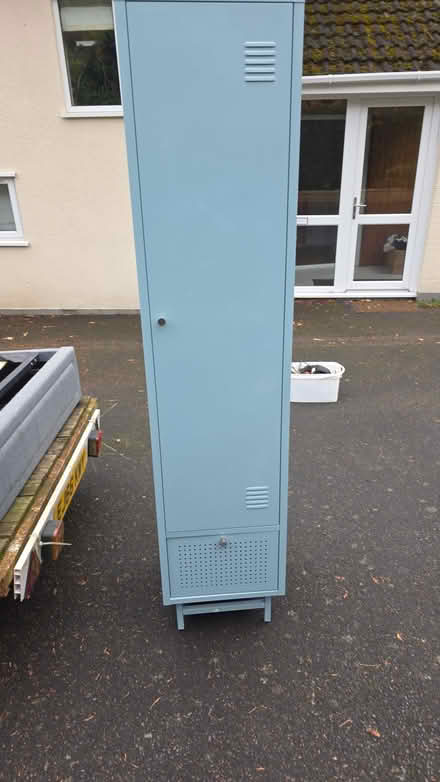 Photo of free Blue metal Wardrobe (Hewell B97) #1