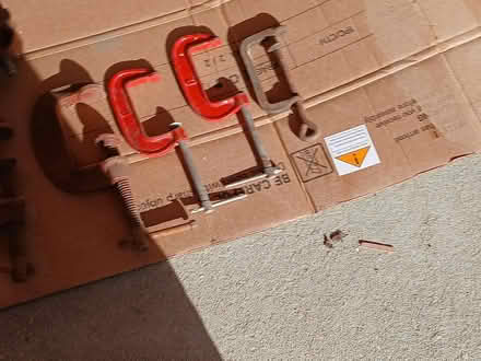 Photo of free Clamps and a table vice (Eastcote HA4) #3