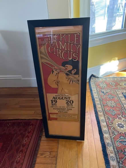 Photo of free Framed poster (75 Jerome St W.Medford) #1