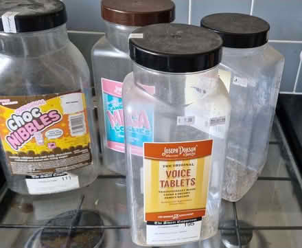 Photo of free Plastic sweet Tubs (Upton Priory SK10) #1