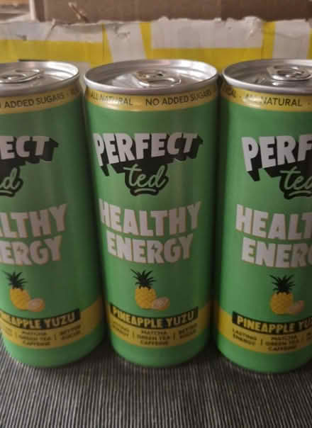 Photo of free 3x Energy drinks, pineapple matcha (Corstorphine EH12) #1