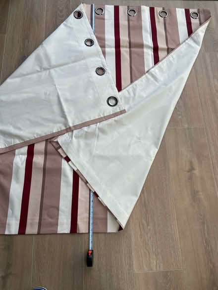 Photo of free Stripy Curtains (2) (Weeke, Winchester SO22) #2