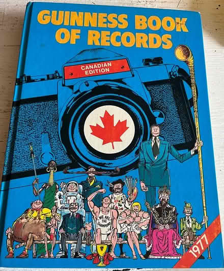 Photo of free 1977 Guinness Book of Records (Findlay Creek) #1
