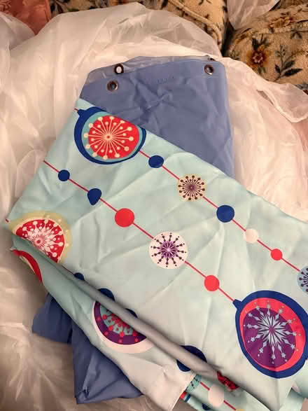 Photo of free Shower curtain and liner (Hyattsville, MD) #1