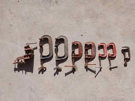 Photo of free Clamps and a table vice (Eastcote HA4) #1