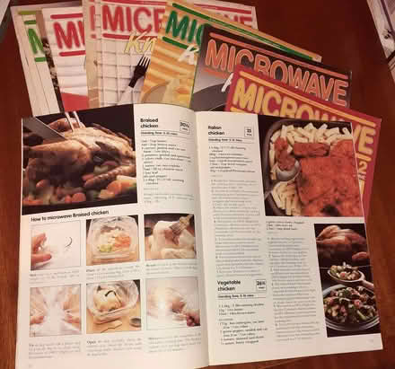 Photo of free Food magazines 1980s microwave (Gledhow LS8) #1