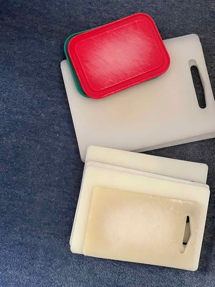 Photo of free Plastic chopping boards (Moorfields) #1