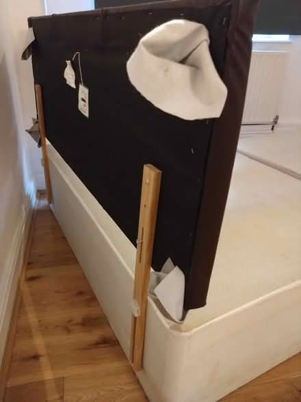 Photo of free Double bed base with headboard (Kennington, SE11) #3