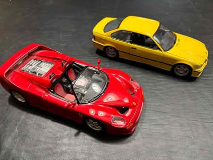 Photo of free Ferrari and BMW M3 diecast model (Ellicott City, Valleymede) #1