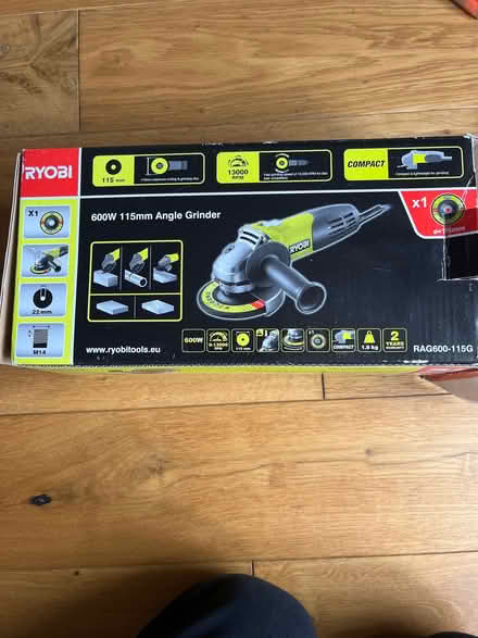 Photo of free Ryobi angle grinder (Thatcham RG18) #2