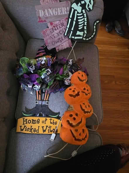 Photo of free Box of Halloween Decorations (Aurora near Prisco Center) #2