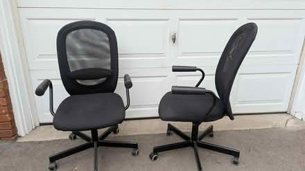 Photo of free Ikea Office Chairs x 2 (Clarkson Mississauga) #1