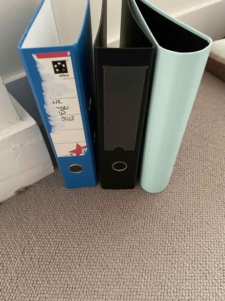 Photo of free Lever arch folders (Norbiton KT2) #1