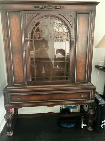 Photo of free Beautiful antique china cabinet (Manor Park, Washington DC) #3
