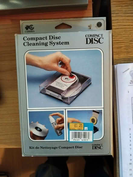 Photo of free CD/DVD Cleaning kit (Netherfield, Kendal LA9) #1