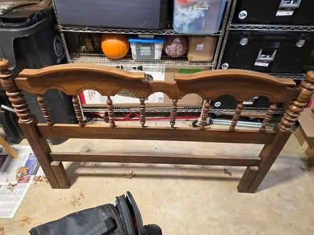 Photo of free Queen size wooden headboard (Manassas city) #1