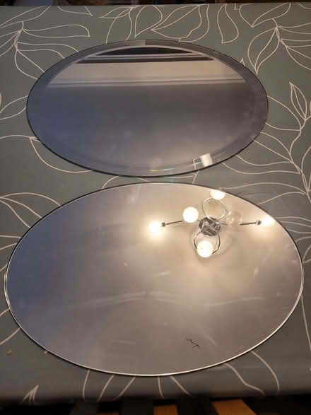 Photo of free 2x oval mirrors (Whitemans Green RH17) #1