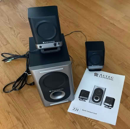 Photo of free Altec Lansing Computer Speakers (Brantwood Park) #1