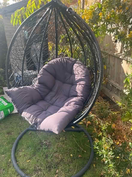 Photo of free Garden egg chair (Kempston) #2