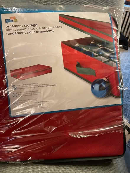 Photo of free Christmas ornament storage box (Park Slope) #1