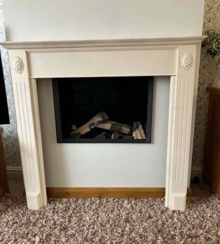 Photo of free Wooden Fireplace Surround (Yew Tree Estate, Walsall) #1