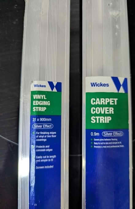 Photo of free 2 metal threshold strips (Grangeway area NN10) #1
