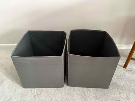 Photo of free IKEA Fabric Storage Boxes (Longfleet BH15) #1