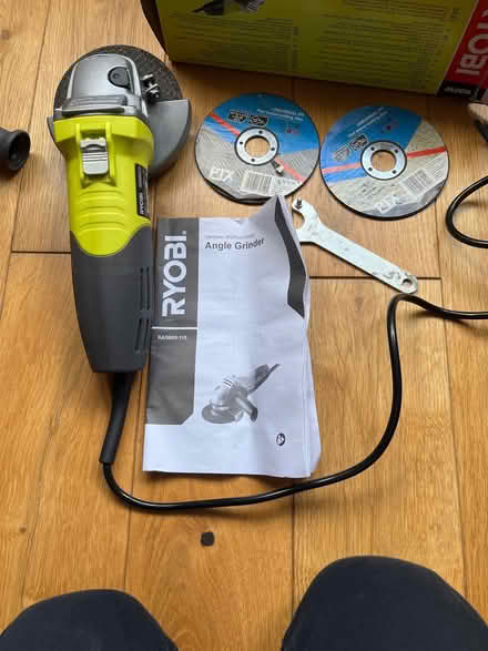Photo of free Ryobi angle grinder (Thatcham RG18) #1